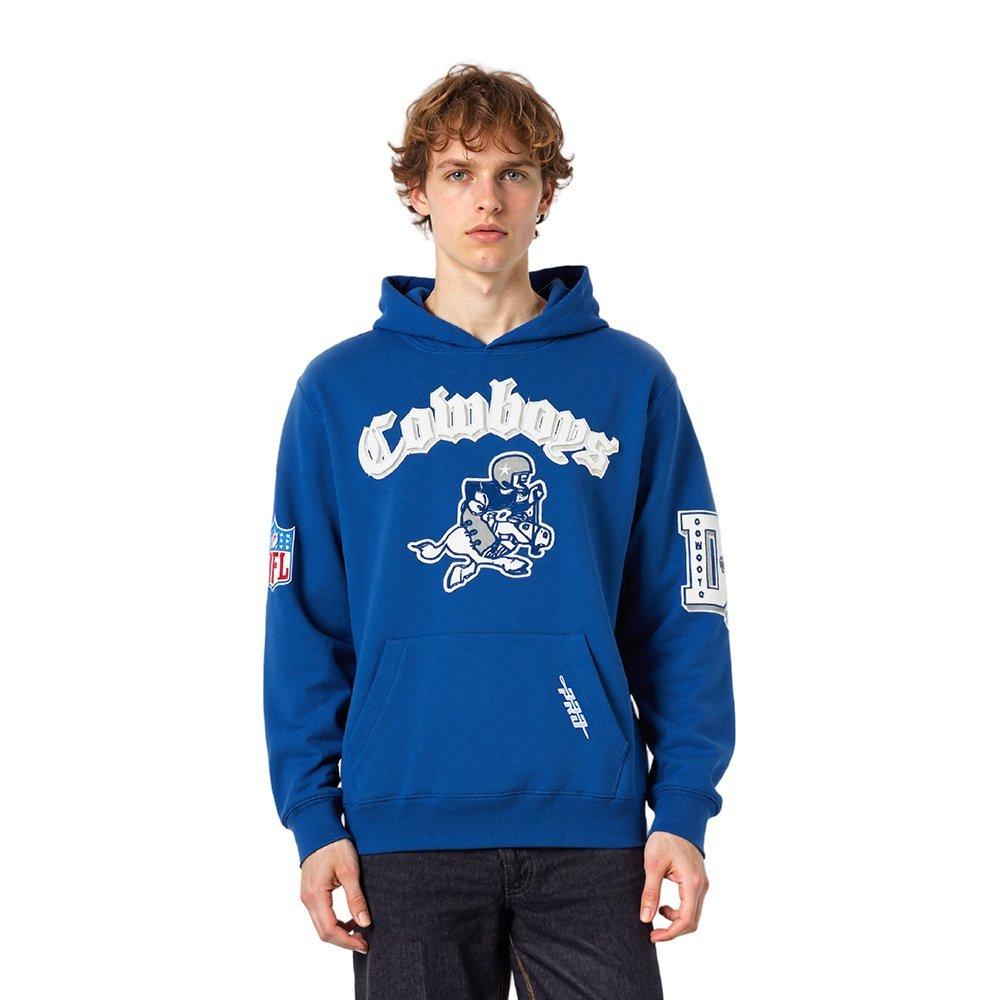 Pro Standard Men's NFL Dallas Cowboys Best Of Drop Shoulder PO Hoodie - Blue - BLUE